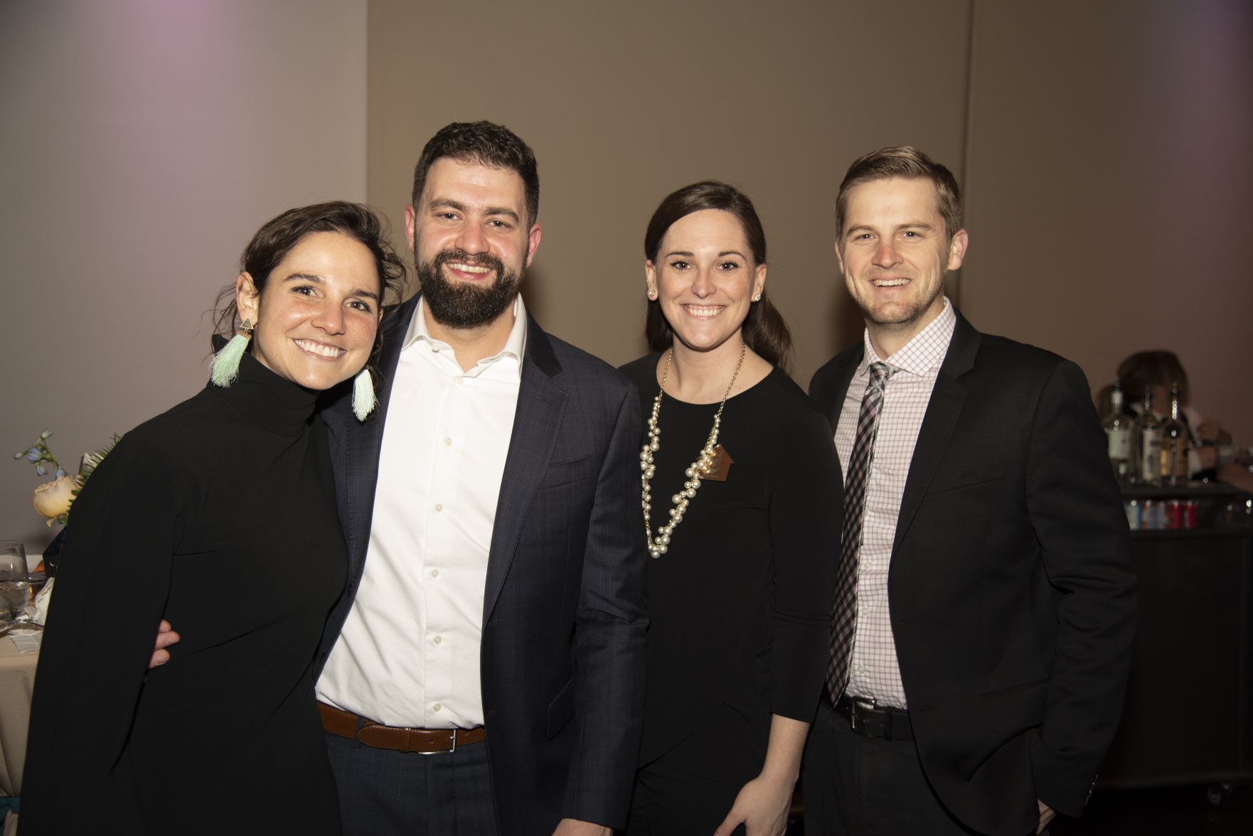 Anna Boudoures, Matt Lamb, Abby and Corey Mauer